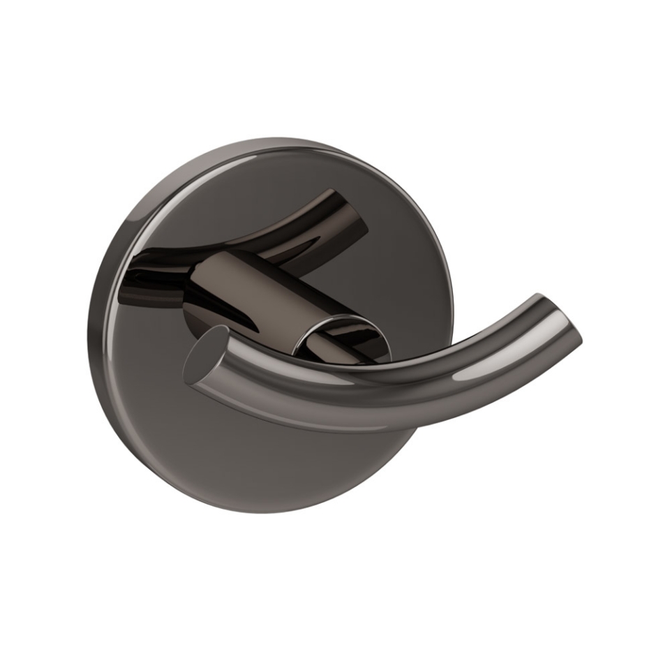 Picture of Double Coat Hook - Black Chrome