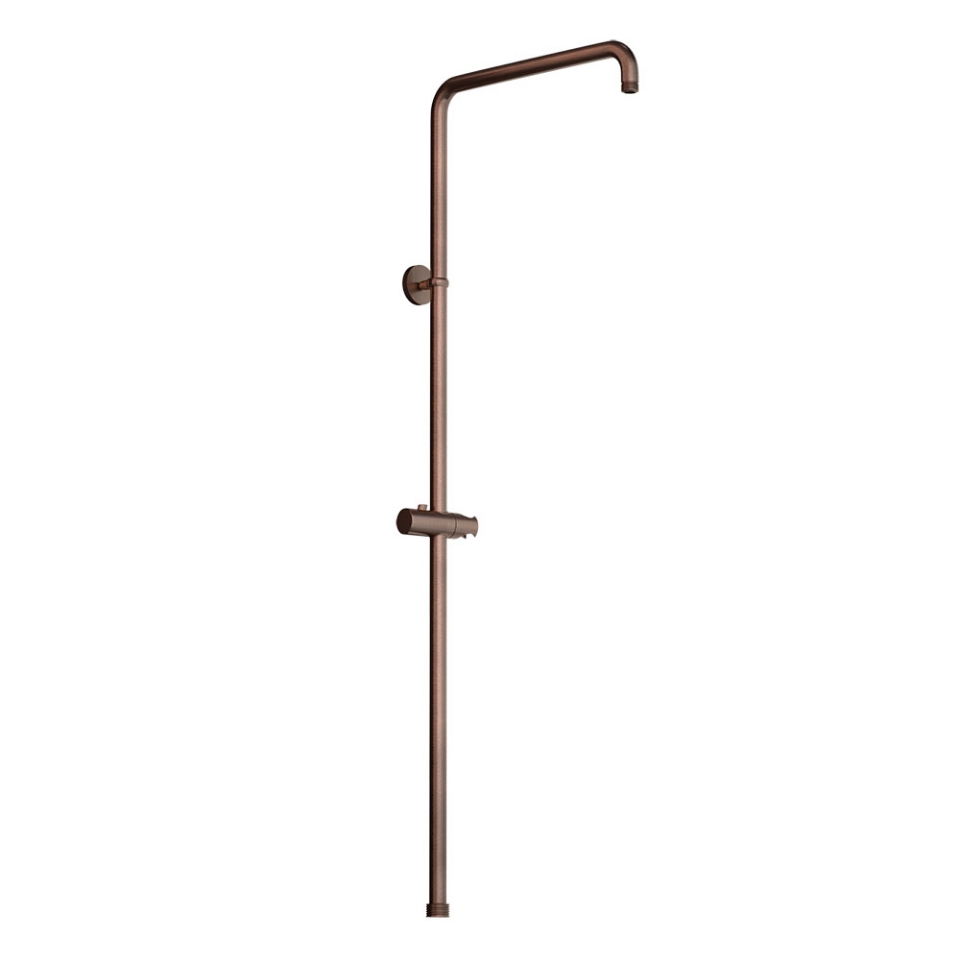Picture of Exposed Shower Pipe with Hand Shower Holder - Antique Copper