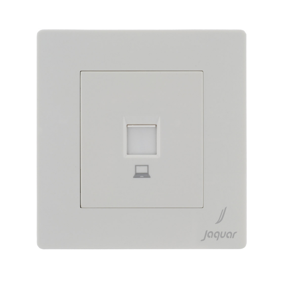 Picture of One Way Computer Socket - White