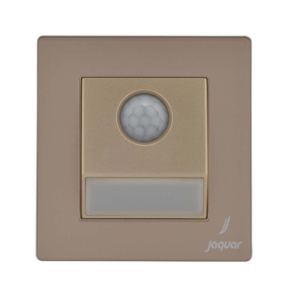 Picture of Pir Motion Sensor Switch With Light - Gold
