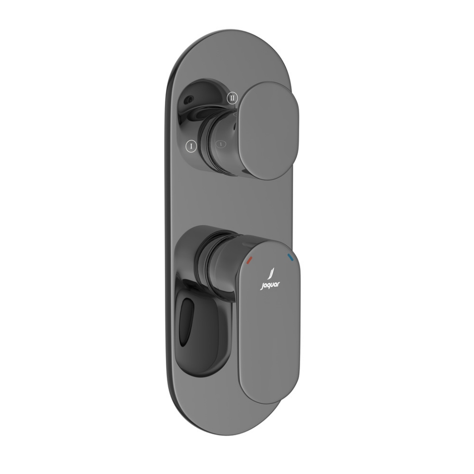 Picture of Aquamax Exposed Part Kit of Single Lever Shower Mixer - Black Chrome