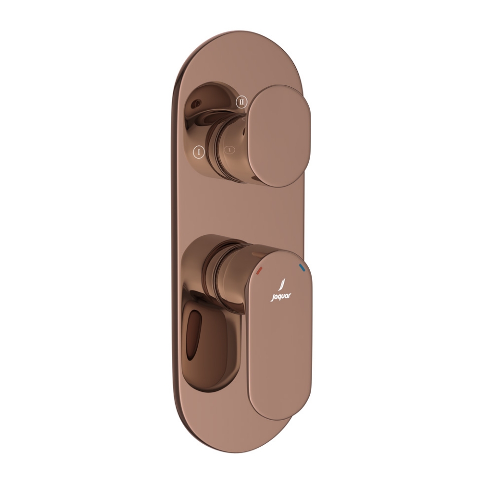 Picture of Aquamax Exposed Part Kit of Single Lever Shower Mixer - Blush Gold PVD