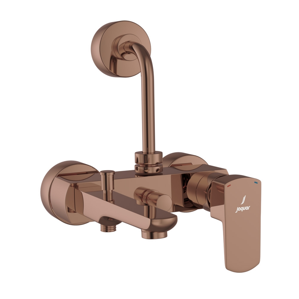 Picture of Single Lever Wall Mixer 3-in-1 System - Blush Gold PVD