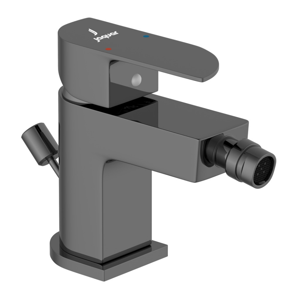 Picture of Single Lever 1-Hole Bidet Mixer - Black Chrome