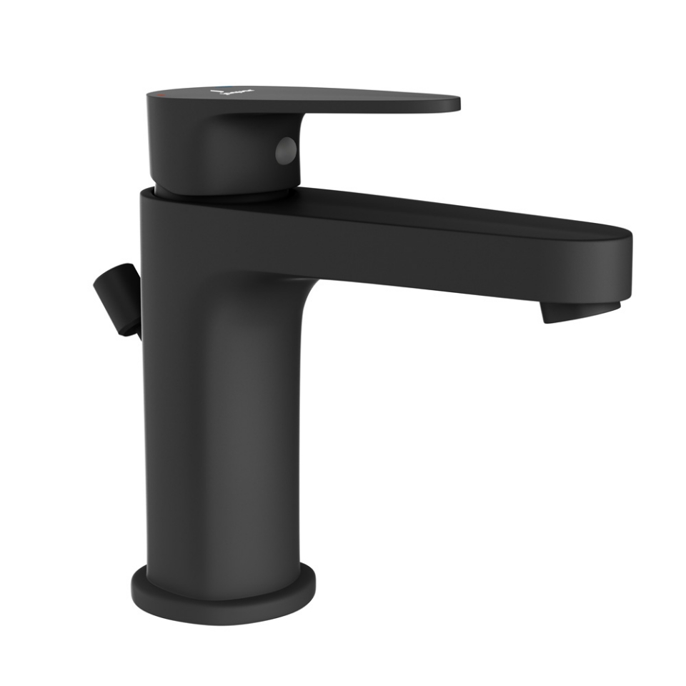 Picture of Single Lever Basin Mixer - Black Matt