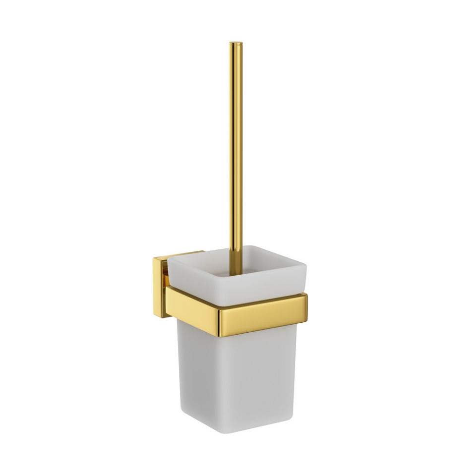 Picture of W.C. Brush Holder - Gold Bright PVD