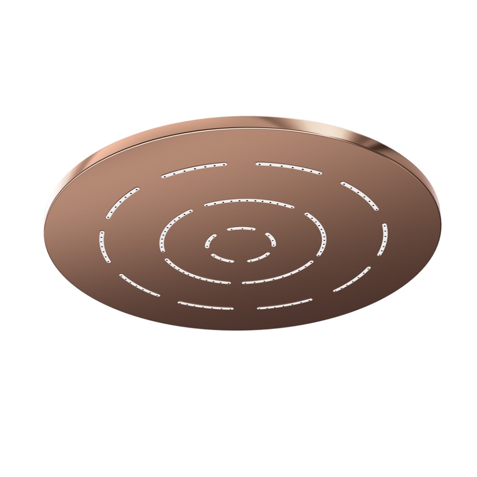 Picture of Maze Overhead Shower - Blush Gold PVD
